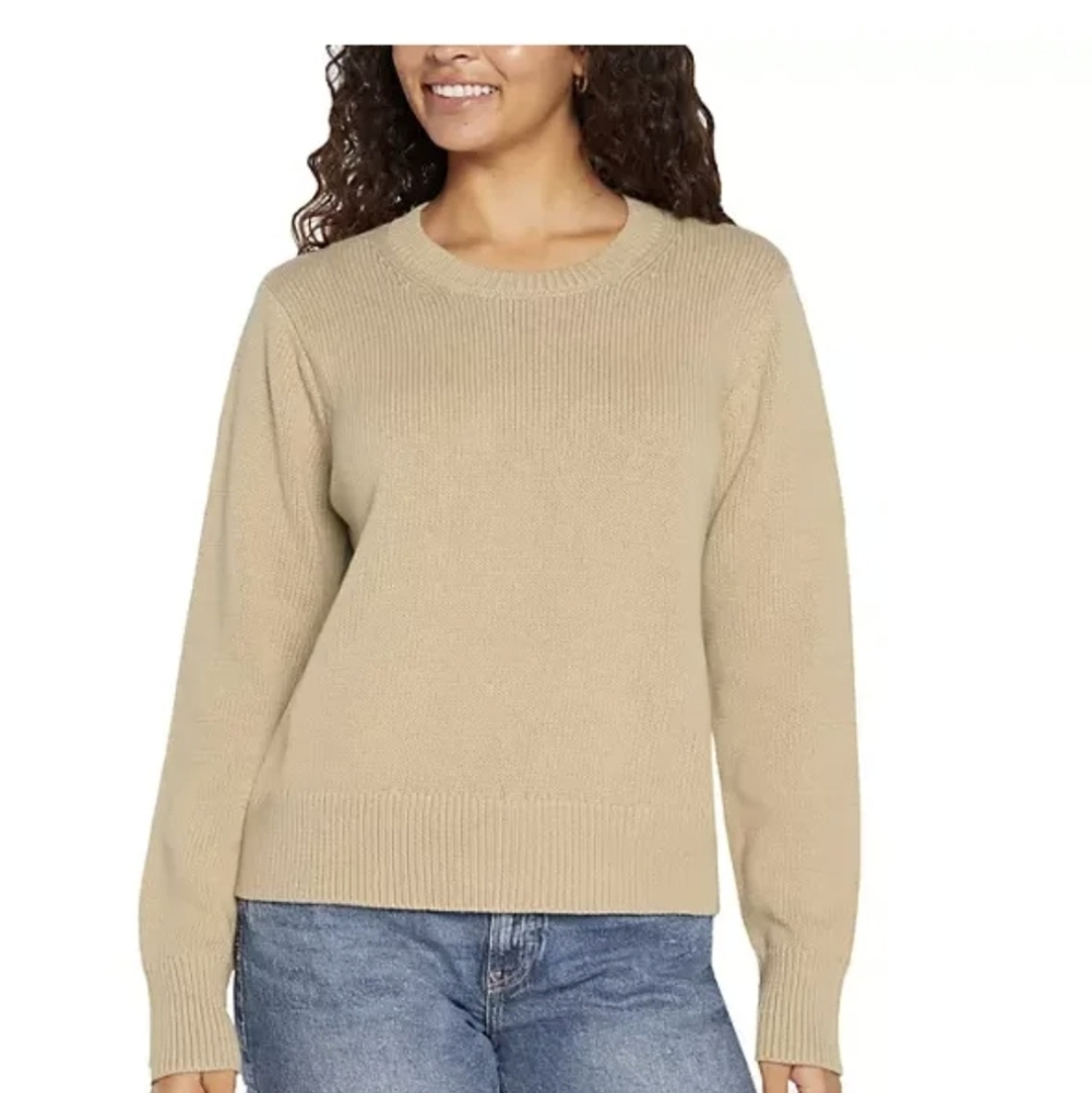 Gap Beige Crewneck Sweater, NWT